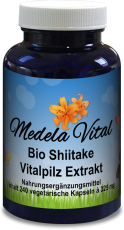 Bio Shiitake Extrakt Kapseln
